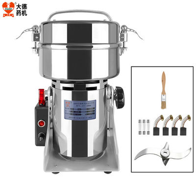 Speed 25000rpm Stainless Steel Grain Grinder Overheat Protection Easy Clean